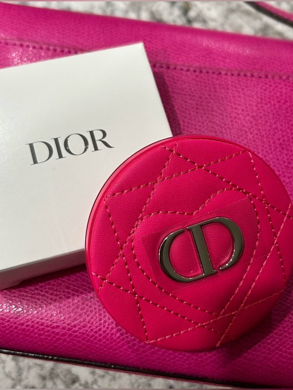 Dior CD Round Compact Mirror